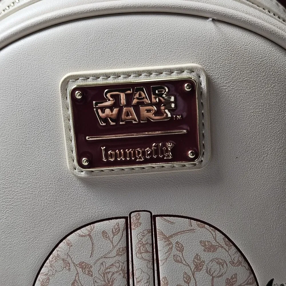 Loungefly Disney Star Wars Darth Vader Embroidered Floral Mini Backpack